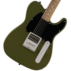 Squier by Fender / Squier Sonic Esquire H Laurel Fingerboard Black Pickguard Olive �X�N���C���[ �G���L�M�^�[�yYRK�z