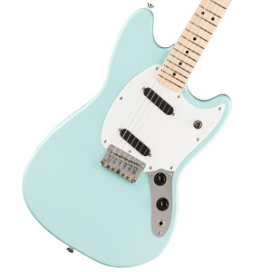 Squier by Fender / Squier Sonic Mustang Maple Fingerboard White Pickguard Daphne Blue �X�N���C���[ �G���L�M�^�[�yYRK�z