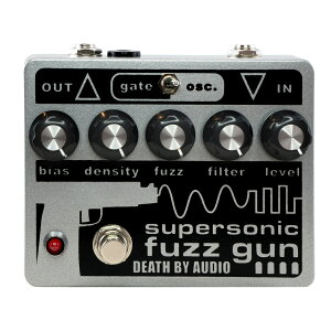 DEATH BY AUDIO / SUPERSONIC FUZZ GUN Fuzz/Oscillation/Gate/Infinite �f�B�X�g�[�V���� �t�@�Y �f�X�o�C�I�[�f�B�I �y�������K�i�z�yPNG�z