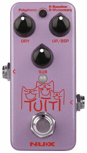 �y�V���i�z NUX / TUTTI �g�D�b�e�B NPO-2 Polyphonic Octave Pedal NU-X �j���[�G�b�N�X �|���t�H�j�b�N�E�I�N�^�[�u�E�y�_���y�������K�i�z
