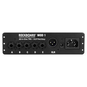 RockBoard by WARWICK / RockBoard MOD1 V2 All-in-One TRS&XLR,IEC&Barrel Patchbay �y�_���{�[�h�p�I�[���C�������p�b�`�x�C�y�������K�i�z