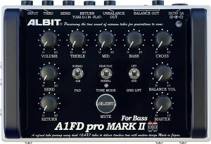 �y�V���i�z[�x�[�X�p�v���A���v] ALBIT / A1FD pro MARK II For Bass GUITAR PRE-AMP �v���A���v ���{�� Made in Japan �s�\�񒍕�/�[���ʓr���ē��t