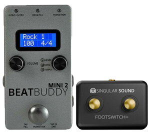 �y�V���i�z Singular Sound / Beat Buddy MINI 2 �mFOOTSWITCH B&G �����w���o���h���Z�b�g�n �y�_���^�h�����}�V�� �V���M�����[�E�T�E���h �y�������K�i�z�yPNG�z