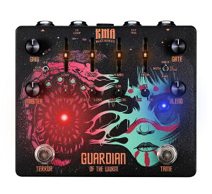 KMA MACHINES / GUARDIAN of the WURM Distortion Pedal with Built-in Noise Gate �n�C�Q�C���f�B�X�g�[�V�����y���K�����A���㗝�X���i�z