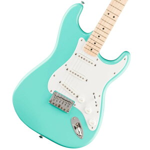 Squier by Fender / Squier Sonic Stratocaster HT Maple Fingerboard White Pickguard Sea Foam Green�yB���A�E�g���b�g�����i�I�z�yPNG�z