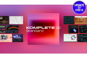 Native Instruments / Komplete 26 Standard Update for Standard 15�y���[���[�i ����s�z�yPNG�z