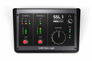 Solid State Logic (SSL) �\���b�h�X�e�[�g���W�b�N / SSL1 USB�I�[�f�B�I�C���^�[�t�F�[�X�yPNG�z