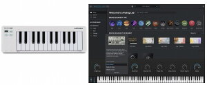Arturia �A�[�g���A / MicroLab mk3 White + Analog Lab Pro Bundle�yPNG�z
