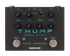 �y�V���i�z Sonicake / THUMP PROG DIST Dual-Footswitch Stompbox�V���[�Y �\�j�P�[�L �n�C�Q�C���f�B�X�g�[�V�����y�_�� �T���v QDS-09 �y�������K�i�z�yPNG�z