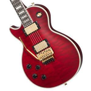 Epiphone / Inspired by Gibson Alex Lifeson Les Paul Custom Axcess Quilt Ruby LH Left Handed �G�s�t�H��[�������p] [2ND�A�E�g���b�g]�yYRK�z