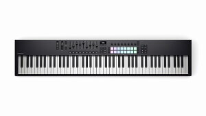 Novation �m�x�[�V���� / Launchkey 88 MK4 �Z�~�E�F�C�e�b�h�E�H�[�^�[�t�H�[���^���ՁyPNG�z