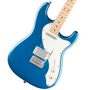 Squier by Fender / Paranormal Stratocaster Deluxe Maple Fingerboard Parchment Pickguard Lake Placid Blue �X�N���C���[�yYRK�z