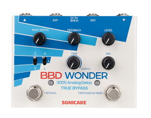 �y�V���i�z[4���MN3005 BBD�`�b�v����/�t���A�i���O�f�B���C�y�_��] Sonicake / BBD Wonder 3005 Analog Delay QDS-10 �r�[�r�[�f�B�[�E�����_�[ �A�i���O�f�B���C �\�j�P�[�L �y�������K�i�z�yYRK�z