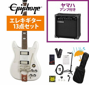 Epiphone / Crestwood Custom Polaris White (PO) �G���L�M�^�[ YAMAHA GA15II�A���v�t�����S�҃Z�b�gR�yYRK�z