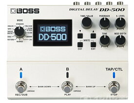 BOSS / DD-500 Digital Delay 【Version2】デジタルディレイ ボス DD500 《Fenderシールドケーブルプレゼント！》【PTNB】