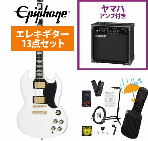 Epiphone / Inspired by Gibson SG Custom Alpine White GstH YAMAHA GA15IIAvtS҃ZbgRyYRKz