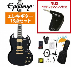 Epiphone / Inspired by Gibson SG Custom Ebony GstH GP-1AvtGLM^[S҃ZbgRyYRKz