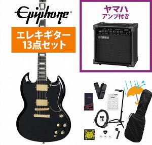 Epiphone / Inspired by Gibson SG Custom Ebony GstH YAMAHA GA15IIAvtS҃ZbgRyYRKz