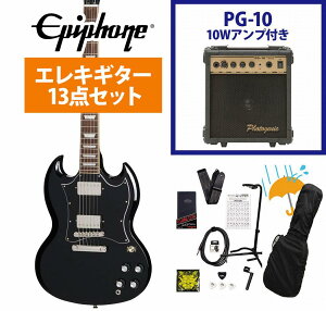 Epiphone / Inspired by Gibson SG Standard Ebony GstH PG-10AvtGLM^[S҃ZbgRyYRKz
