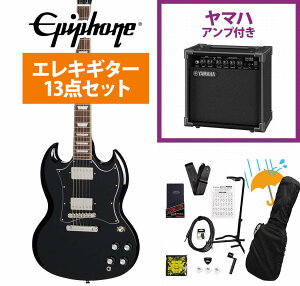 Epiphone / Inspired by Gibson SG Standard Ebony GstH YAMAHA GA15IIAvtS҃ZbgRyYRKz