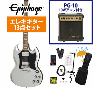 Epiphone / Inspired by Gibson SG Standard Silver Mist GstH PG-10AvtGLM^[S҃ZbgRyYRKz