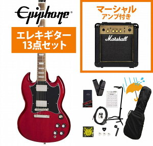 Epiphone / Inspired by Gibson SG Standard Cherry GstH Marshall MG10AvtGLM^[S҃ZbgRyYRKz