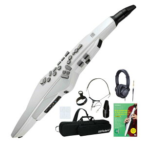 Roland / AEROPHONE AE-20W �z���C�g �G�A���t�H�� 6����T�Z�b�g�yPNG�z
