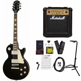 Epiphone / Inspired by Gibson Les Paul Standard 60s Ebony エピフォン レスポール MarshallMG10アンプ付属エレキギター初心者セット【YRK】《+4582600680067》