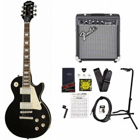 Epiphone / Inspired by Gibson Les Paul Standard 60s Ebony エピフォン レスポール FenderFrontman10Gアンプ付属エレキギター初心者セット【YRK】《+4582600680067》