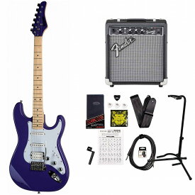 KRAMER / Focus VT-211S Purple クレイマー エレキギター 入門 初心者 FenderFrontman10Gアンプ付属エレキギター初心者セット【YRK】《+4582600680067》