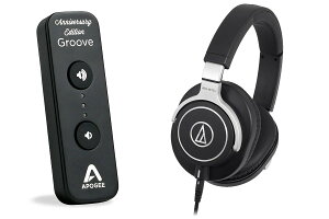 Apogee / GROOVE 40th Anniversary Edition + ATH-M70X (DAC & �w�b�h�t�H���E�A���v + ���j�^�[�w�b�h�z�� �Z�b�g)�yPNG�z