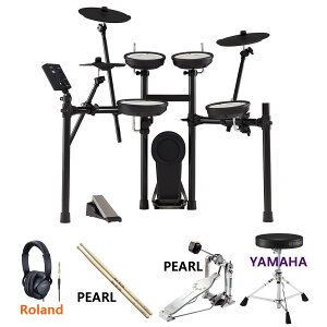 Roland / TD-07KV PEARL�L�b�N�y�_���ƃ��}�n�̃h�����C�X���̗p�����X�^�[�^�[�Z�b�g�yPNG�z