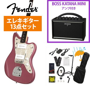 Fender / MIJ ISHIBASHI FSR 2026 Traditional II 60s Jazzmaster Rosewood Fingerboard Burgundy Mist Metallic BOSS KATANA MINI �A���v�t��13�_�Z�b�g�I�s�����}���`�c�[���v���[���g!�t�yYRK�z