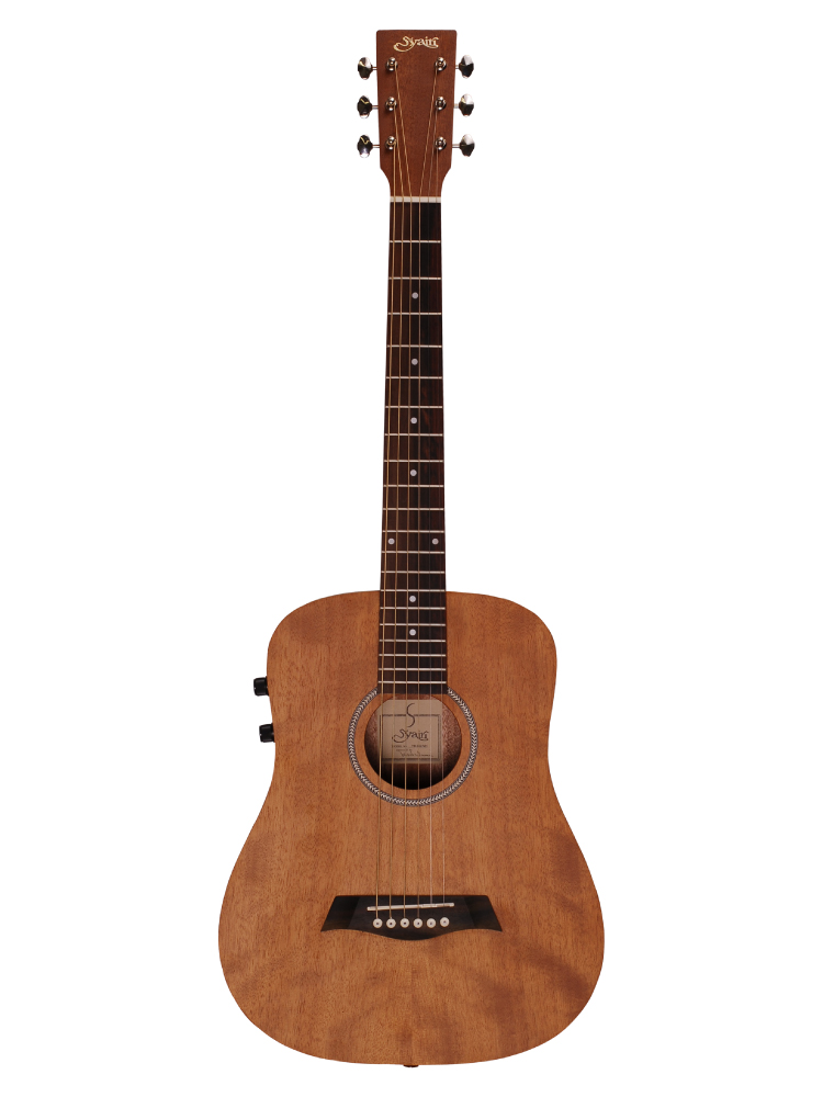 ミニギターで大人気のYM-02のピックアップ搭載モデル 在庫有り 国内正規品 S.Yairi YM-02E MH 爆買いセール マホガニー ミニギター ミニアコースティックギター ピックアップ搭載モデル ヤイリ エレアコ YM02E