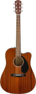 Fender Acoustic / CD-60SCE Dreadnought All-Mahogany yPTop/I[}zz tF_[ AR[XeBbNM^[ GAR CD60SCEyYRKz