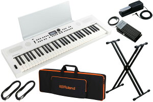 Roland ���[�����h / GOKEYS5-WH [�X�^���h���w�����鏃���L�������O�o�b�O�E�y�_���Z�b�g] (GO:KEYS 5) �z���C�g Digital Keyboard�yYRK�z