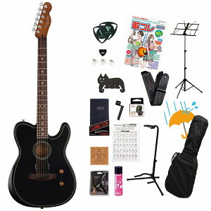 Fender / Acoustasonic Standard Telecaster Black tF_[ARMeĂ񂱐17_S҃ZbgRyYRKz