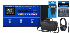 BOSS / GX-1B Bass Effects Processor [�A�_�v�^�[(PSA-100S2) + �L�������O�P�[�X(CB-BM-S) + (FSC-10) �����w���Z�b�g + (RH-5)]�yPTNB�z
