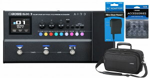 BOSS / GX-1 Guitar Effects Processor [�A�_�v�^�[(PSA-100S2) + �L�������O�P�[�X(CB-BM-S) + (FSC-10) �����w���Z�b�g] �{�X GX1�yYRK�z