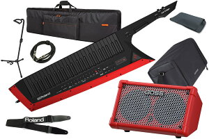 Roland ���[�����h / AX-EDGE-B [CUBE Street II Red + �A�N�Z�T���[�Z�b�g�I] 49���ՃL�[�^�[�yPNG�z