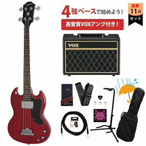 Epiphone / SG Bass E1 Cherry (EB-0) GstH x[X VOXAvtGLx[XS҃ZbgRyYRKz