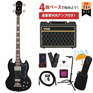 Epiphone / SG Bass EB-3 2-Pickup Ebony GstH x[X VOXAvtGLx[XS҃ZbgRyYRKz
