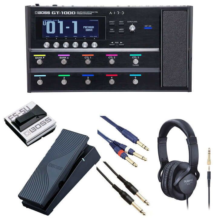 楽天市場】BOSS / GT-1000 [自由自在にサウンドメイクセット] FS-5U + 