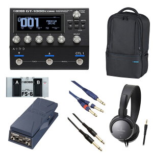 BOSS / GT-1000Core [�I�v�V�����A�C�e��+BOSS�����[�e�B���e�B�M�O�o�b�O] FS-6 + EV-30�yYRK�z�yPTNB�z