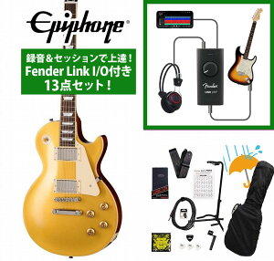 Epiphone / Inspired by Gibson Custom 1957 Les Paul Goldtop Reissue Double Gold GstH ^ZbVŏBIFender Link I/Ot13_ZbgyYRKz