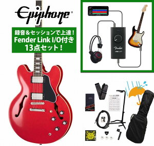 Epiphone / Inspired by Gibson Custom 1962 ES-335 Reissue Sixties Cherry GstH ^ZbVŏBIFender Link I/Ot13_ZbgyYRKz