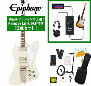 Epiphone / Inspired by Gibson Custom 1963 Firebird V With Maestro Vibrola Reissue Polaris White ^ZbVŏBIFender Link I/Ot13_ZbgyYRKz
