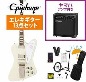 Epiphone / Inspired by Gibson Custom 1963 Firebird V With Maestro Vibrola Reissue Polaris White GstH YAMAHA GA15IIAvtS҃ZbgRyYRKz