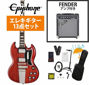 Epiphone / Inspired by Gibson Custom 1964 SG Standard with Maestro Vibrola Reissue Cherry Red GstH Fender 10WAvtGLM^[S҃ZbgRyYRKz