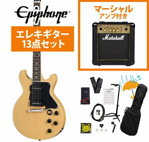 Epiphone / Inspired by Gibson Custom 1960 Les Paul Special Double Cut Reissue TV Yellow GstH Marshall MG10AvtGLM^[S҃ZbgRyYRKz